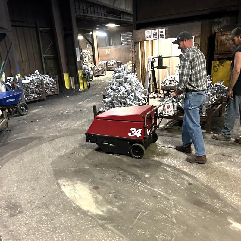 FactoryCat 34 Walk-Behind Floor Sweeper (46 in cleaning path) - Image 3