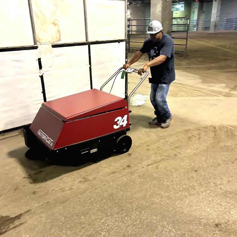 FactoryCat 34 Walk-Behind Floor Sweeper (46 in cleaning path) - Image 2