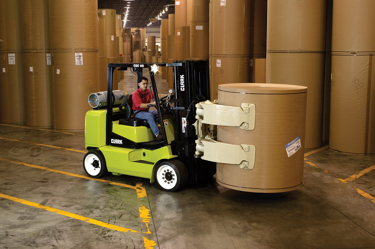 Clark CGC40-55 IC Cushion Forklift (8,000-12,000 lbs) - Image 10