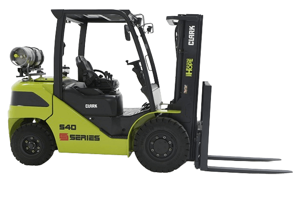Clark S40-60 IC Pneumatic Forklift (8,000-12,000 lbs)