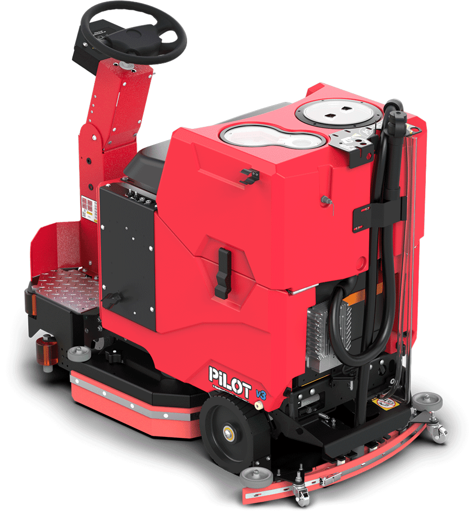 FactoryCat Pilot v3 Ride-On Floor Scrubber (25-29 in cleaning path) - Image 3