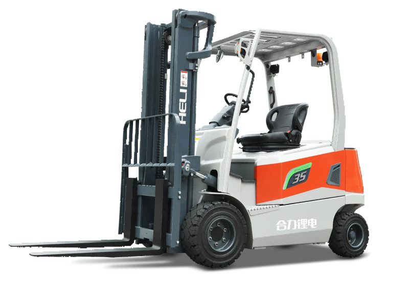 Heli G3 Series 80V Electric Lithium-ion Dual-drive 4-Wheel Forklift (5,000-7,000 lbs)