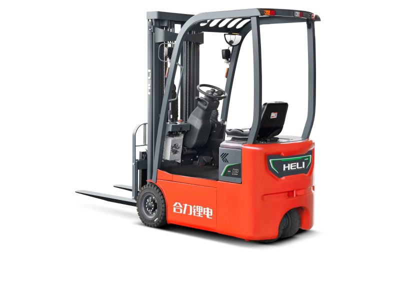 Heli H4 Series 24V Electric Lithium-ion 3-Wheel Forklift (1,300-2,000 lbs)