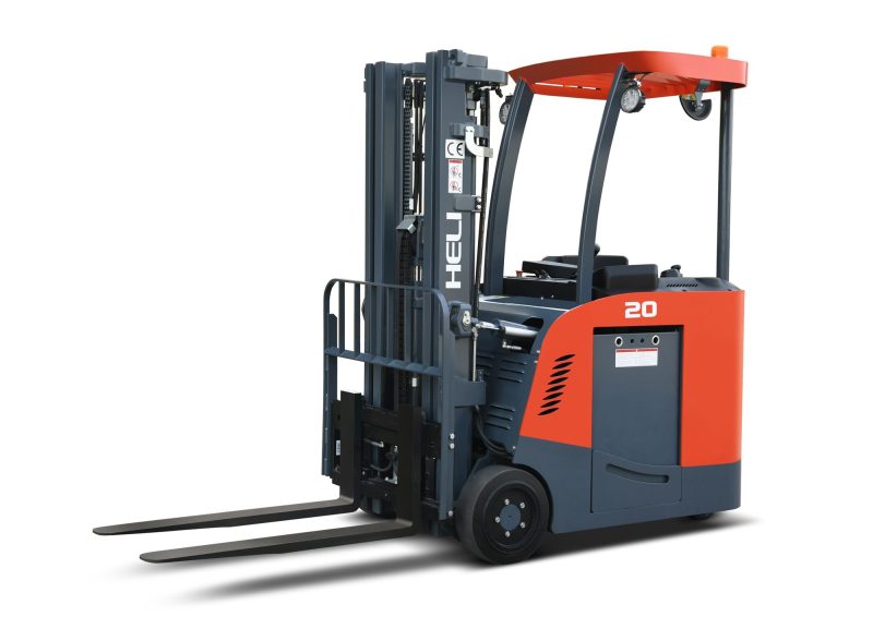 Heli G Series 48V Electric Lithium-ion 3-Wheel Stand-Up Forklift (3,000-4,000 lbs)