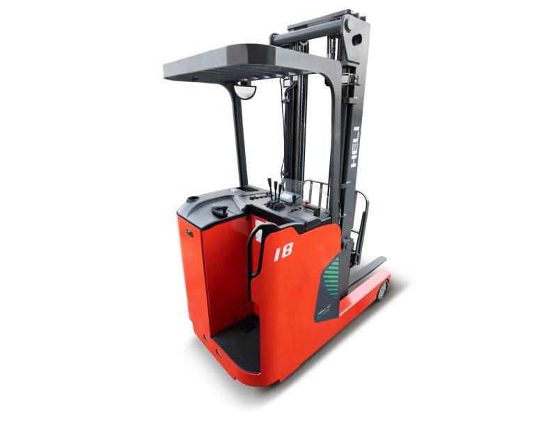 Heli G2 Series 80V Electric Lithium-ion Reach Truck With Moving Mast (4,000-5,000 lbs)