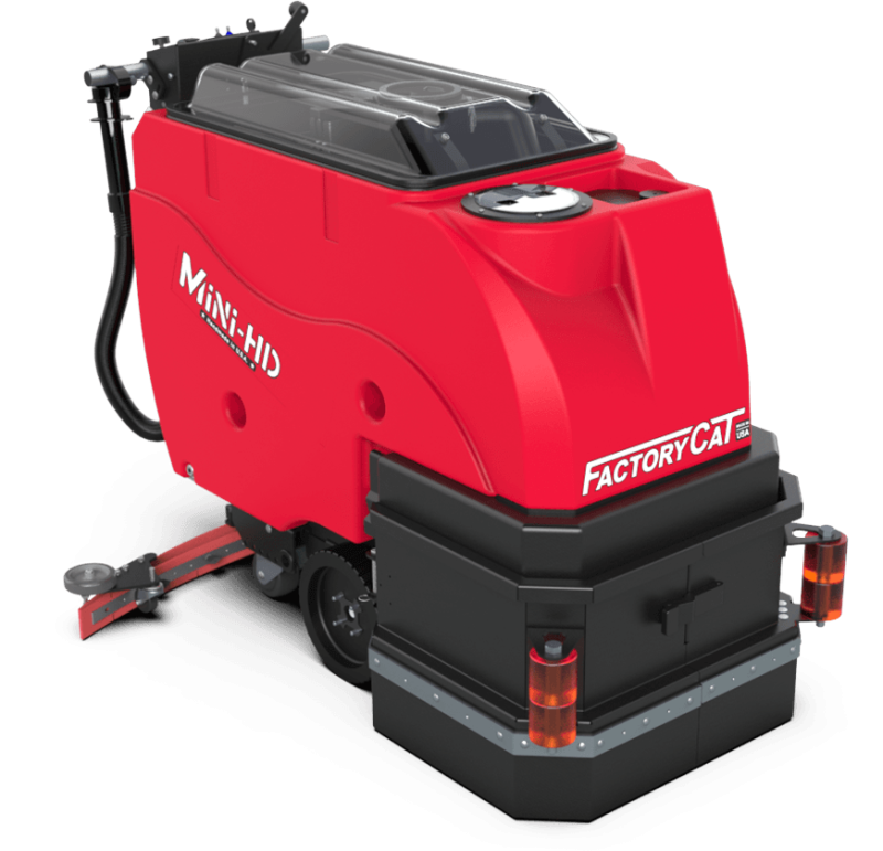 FactoryCat Mini-HD v2.1 Walk-Behind Floor Scrubber (25-29 in cleaning path)