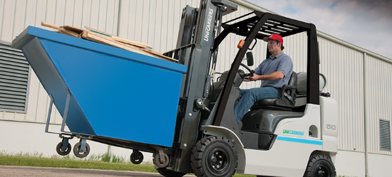UniCarriers AF30-AF50 Narrow Chassis IC Pneumatic Forklift (3,000-5,000 lbs) - Image 4