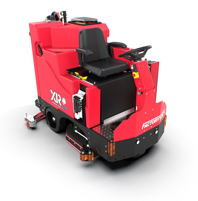 FactoryCat XR v2.0 Ride-On Floor Scrubber (40-46 in cleaning path)