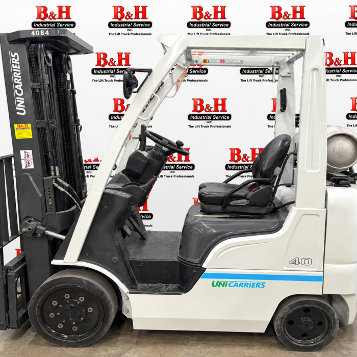2020 Unicarrier CF40LP LPG Cushion Forklift (4,000 lbs)